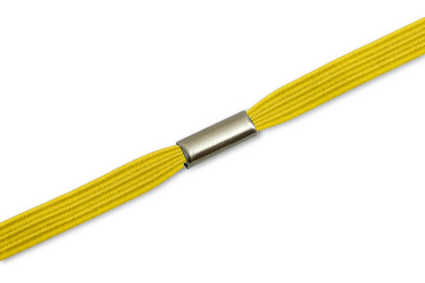 Flat Elastics Closed to a Ring, Yellow