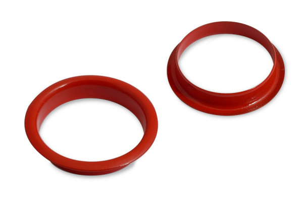 Finger Ring Eyelets, Red Powder Coated