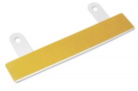 Abheftvorrichtung für Thermobindemappen, selbstklebend, weiss,<br> 120 mm