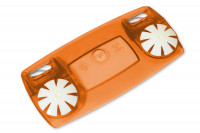 Taschenlocher<br> zum Abheften,<br> mit Feststellfunktion,<br> orange