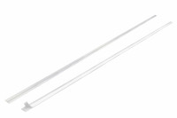 Klemmprofile, selbstklebend,<br> 1 mm Fassung,<br> transparent