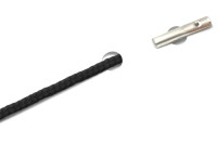 PP-Kordeln<br> mit Automatensplinte,<br> schwarz