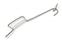 Haken mit Nylonfaden und Splint