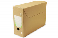 Gemeinde-Archivboxen,<br> 370 x 115 x 265 mm, braun