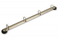 Ringbuchmechaniken,<br> magnetisch, DIN A4<br> D-Form, mit 4 Ringen