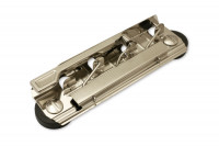 Magnetische Klemmmechaniken<br> mit Hebel,<br> 109 mm breit, vernickelt