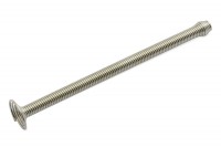 Spiralfedern<br> mit Wulst, <br>65 mm, vernickelt