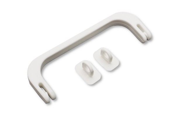 Handles for Carry Boxes, 120 mm, White