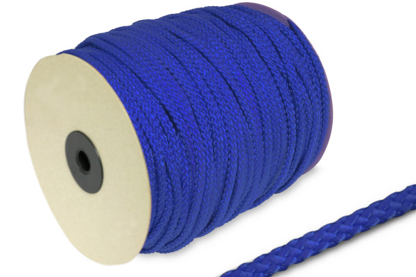 PP-Cords, 5 mm Ø, on Spool 100 m, Middle Blue