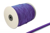 Gummischnur,<br> 2,2 mm Ø,<br> auf 500 m Rolle,<br> lila