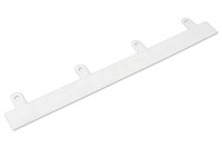 Abheftvorrichtung, geschlitzt, transparent, <br>280 mm