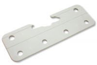 Pendelbeschläge<br> zum Nieten,<br> Kunststoff, grau,<br>für Zippel