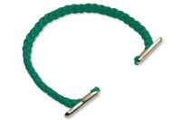 Tragegriffe aus PP-Kordel,<br> 5 mm Durchmesser,<br> dunkelgrün
