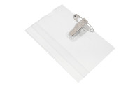 Namensschilder, <br> 57 x 90 mm,<br> mit Krokoklemme und Sicherheitsnadel