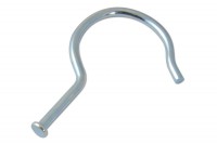 Kollektionshaken<br> aus Metall,<br> 70 mm, mit Flachkopf,<br> verzinkt