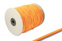 Gummischnur,<br> 2,2 mm Ø,<br> auf 500 m Rolle,<br> orange