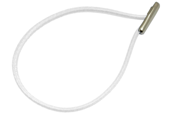 Elastics in Drop Shape, White