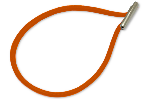 Elastics in Drop Shape, Dark-Orange
