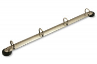 Ringbuchmechaniken,<br> magnetisch, DIN A4,<br> R-Form, mit 4 Ringen