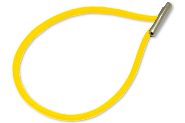 Elastics in Drop Shape, Yellow