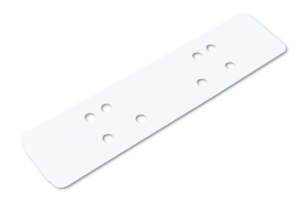 Universal Filing Strips Made of Plastic, White