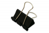 Foldback-Klammern / Vielzweckklammern, <br>32 mm breit, schwarz