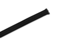 Flachgummi<br> als Zuschnitte,<br> schwarz