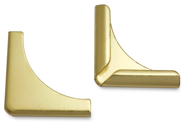 Buchecken, passiviert, 28 mm Schenkellänge, 4 mm Fassung