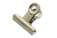 Mini Briefklemmer,<br> 31 mm breit, vernickelt