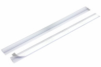 Klemmprofile, selbstklebend,<br> 1 mm Fassung,<br> transparent