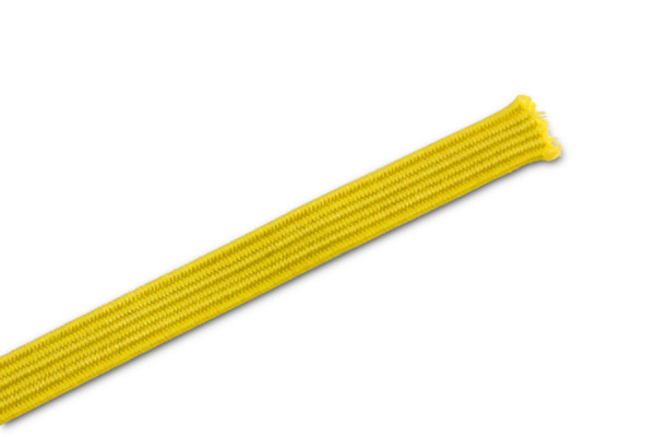 Flat Elastics as Cut Pieces, Yellow