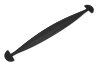 Tragegriffe für Kartons,<br> aus Kunststoff,<br> 192 mm, schwarz