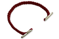 Tragegriffe aus PP-Kordel,<br> 5 mm Durchmesser,<br> bordeaux