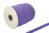 Gummischnur,<br> 2,2 mm Ø,<br> auf 500 m Rolle,<br> flieder
