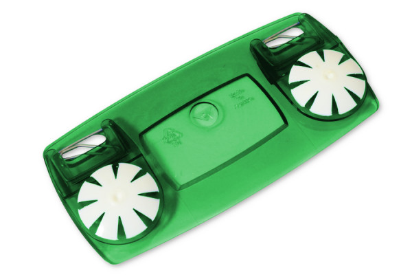 Taschenlocher zum Abheften, mit Feststellfunktion, grün